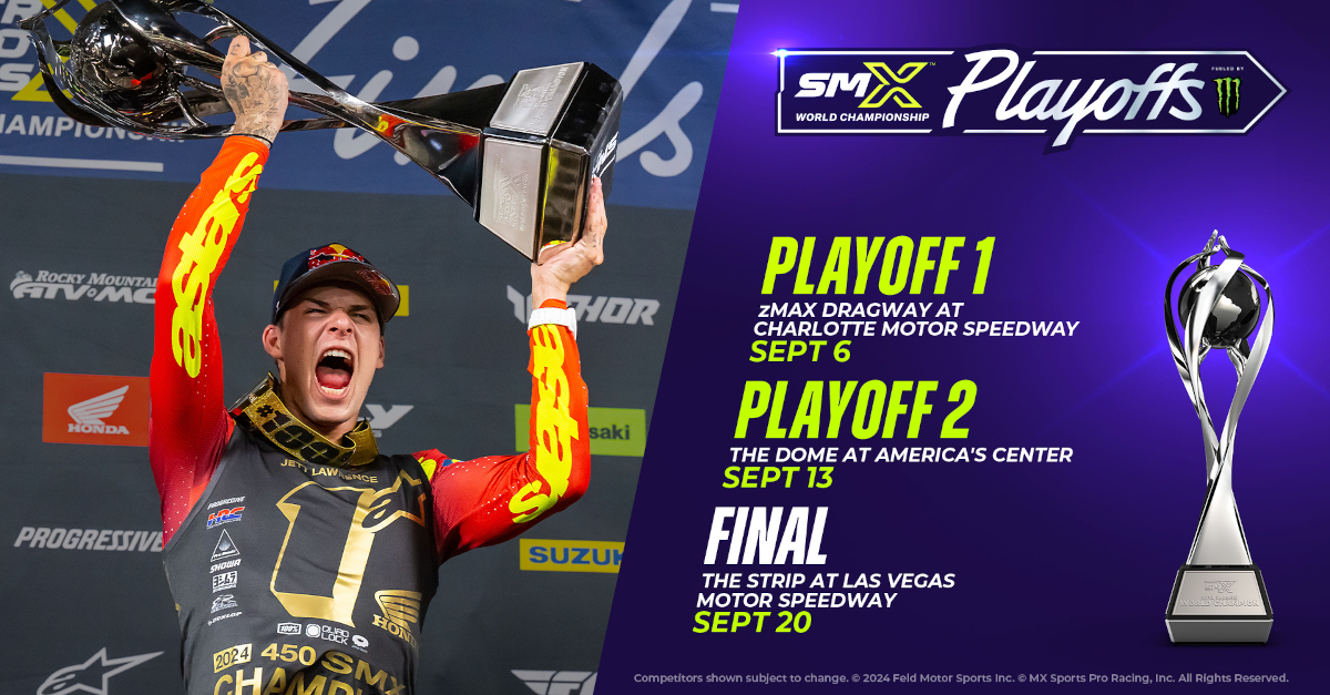 Tickets On Sale Now for the 2025 SMX World Championship Playoffs and